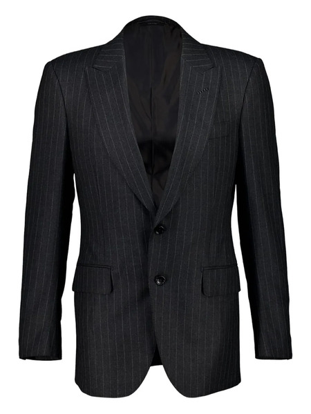  Tom Ford Pinstripe Single-breasted Blazer - Grey 