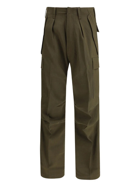  Tom Ford Pleated Cargo Pants - Green 