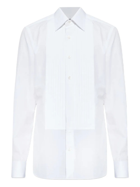  Tom Ford Pleated Shirt - White 