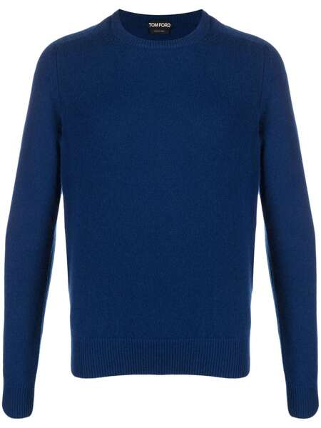  Tom Ford Roll-neck Cashmere Jumper - Blue 