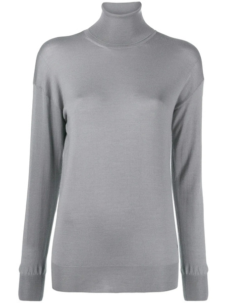  Tom Ford Roll Neck Fine Knit Jumper - Grey 