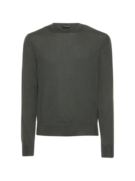  Tom Ford Round-neck Sweater - Grey 