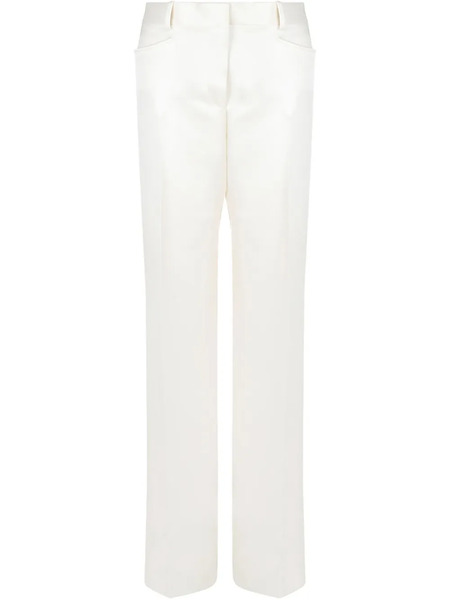  Tom Ford Satin-trim Trousers - White 