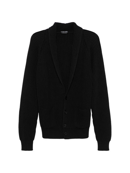  Tom Ford Shawl-collar Cardigan - Black 