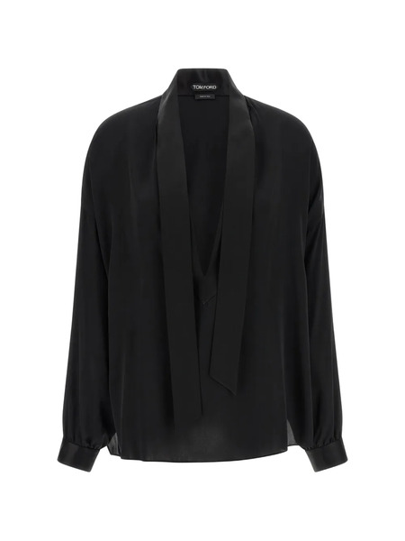  Tom Ford Silk Blouse - Black 