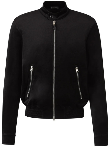  Tom Ford Silk-cotton Jacket - Black 