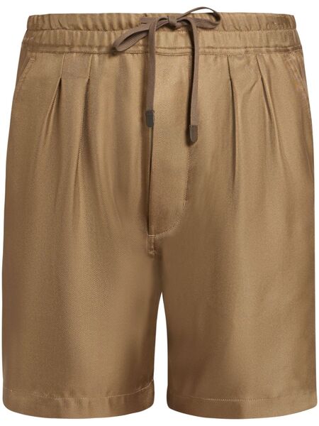  Tom Ford Silk Shorts - Brown 
