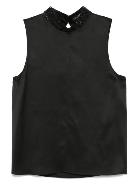  Tom Ford Silk Top - Black 