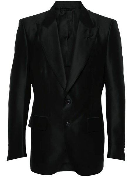  Tom Ford Single-breasted Blazer - Black 