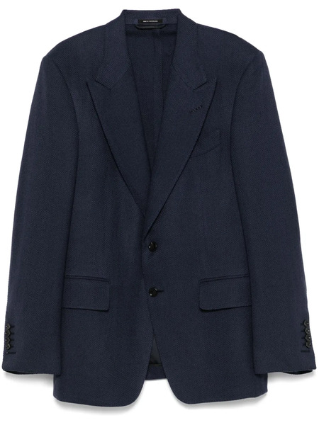  Tom Ford Single-breasted Blazer - Blue 