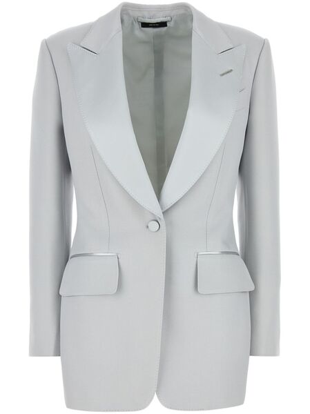  Tom Ford Single-breasted Blazer - Grey 