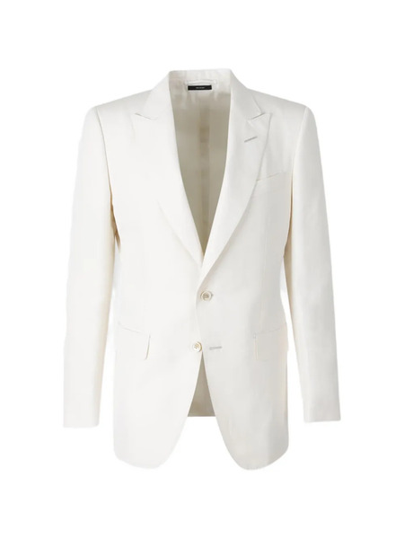 Tom Ford Single-breasted Blazer - White 
