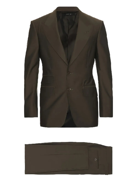  Tom Ford Single-breasted Suit - Brown 