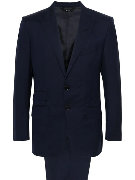  Tom Ford Single-breasted Wool Suit - Blue 