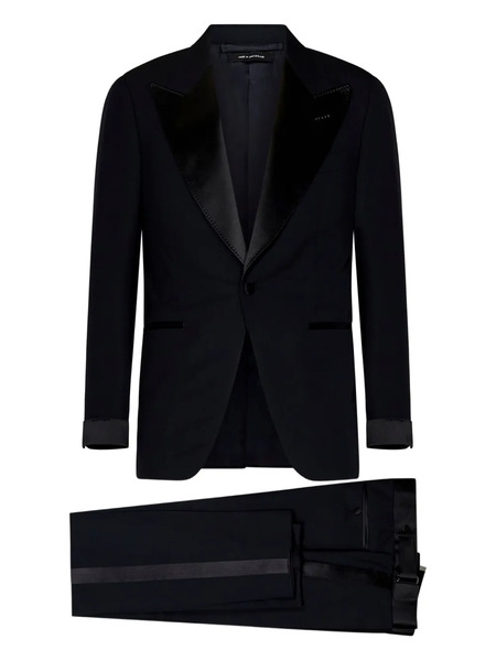  Tom Ford Single-breasted Wool Suit - Blue 