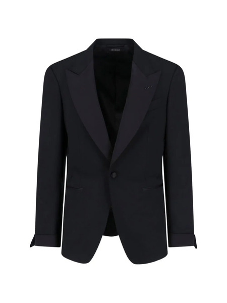  Tom Ford Single-brested Blazer - Black 
