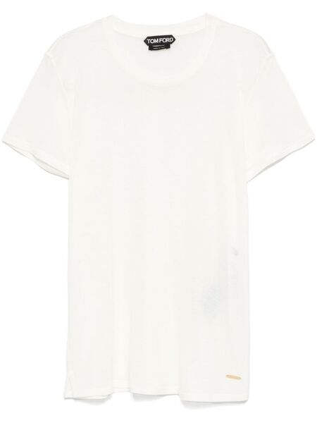  Tom Ford Slub Cotton T-shirt - White 