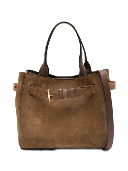  Tom Ford Small Audrey Tote Bag - Brown 