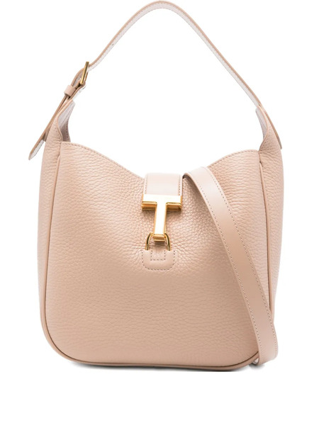  Tom Ford Small Tara Leather Shoulder Bag - Neutrals 