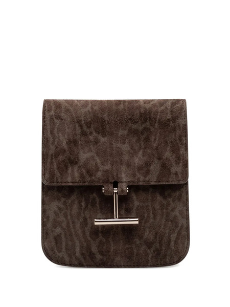  Tom Ford T-bar Closure Crossbody Bag - Brown 