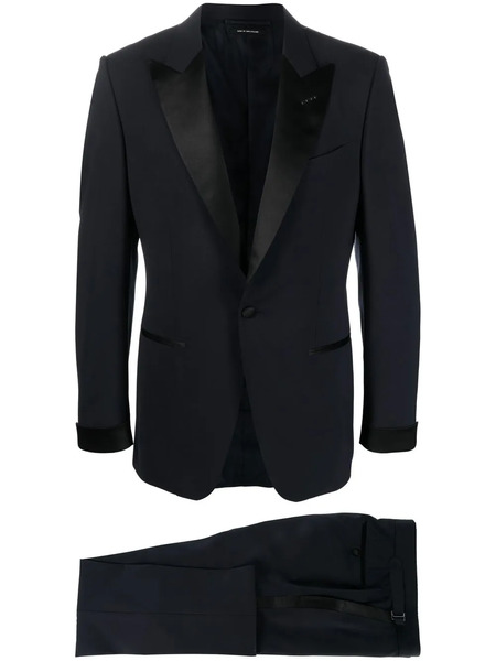  Tom Ford Tailored Single-breasted Tuxedo Suit - Blue 