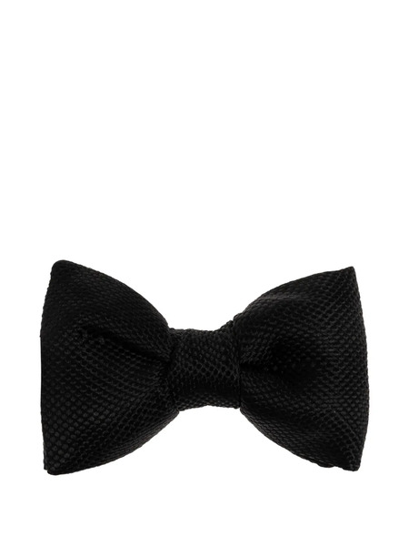  Tom Ford Textured Bow Tie - Black 