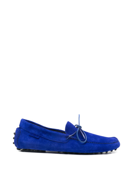  Tom Ford Tie Suede Loafers - Blue 