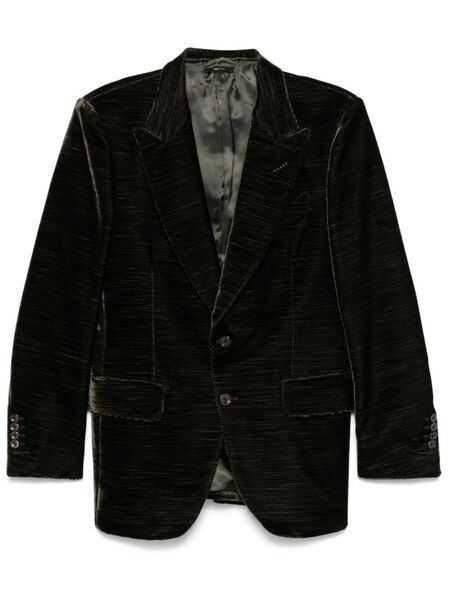  Tom Ford Velvet Blazer - Green 