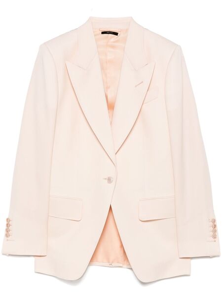  Tom Ford Wool Blazer - Pink 