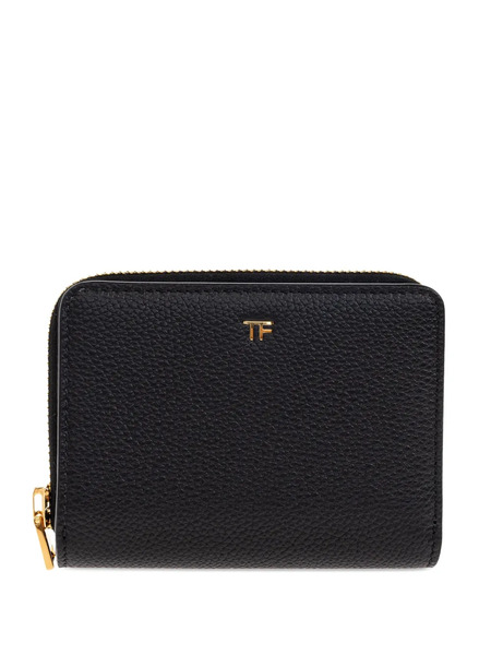  Tom Ford Zip-around Leather Wallet - Black 