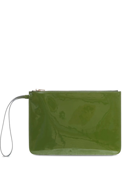  Tom Ford Zip-fastening Leather Clutch Bag - Green 