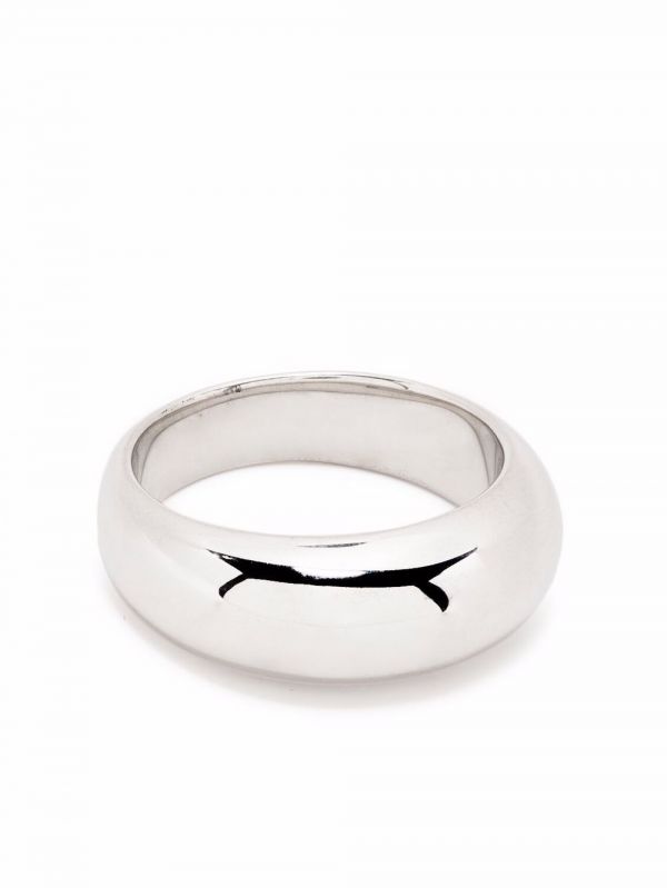  Tom Wood Ice Slim Ring - Silver 