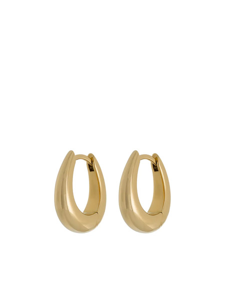  Tom Wood Liz Hoop Earrings - Gold 