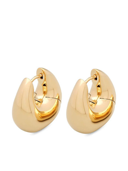  Tom Wood Medium Bao Earrings - Gold 