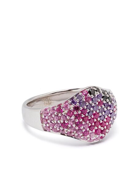  Tom Wood Mini Sunset Cocktail Ring - Silver 