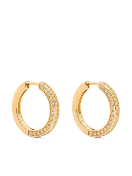  Tom Wood Nova Medium Hoop Earrings - Gold 