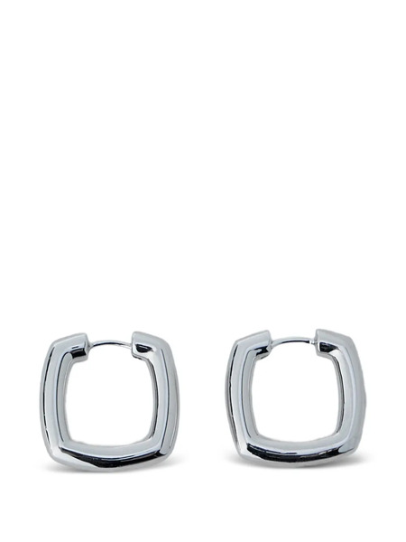  Tom Wood Square-shape Earrings - Silver 