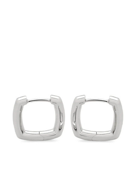  Tom Wood Square-shape Hoop Earrings - Grey 