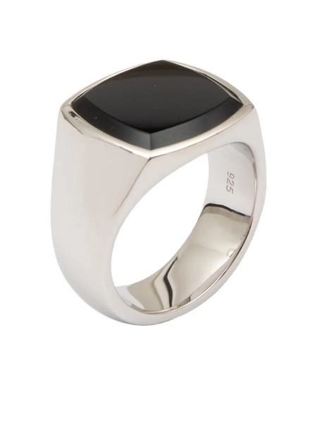  Tom Wood Square-stone Ring - Silver 