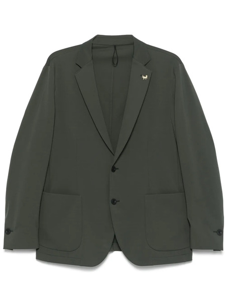  Tombolini Single-breasted Blazer - Green 