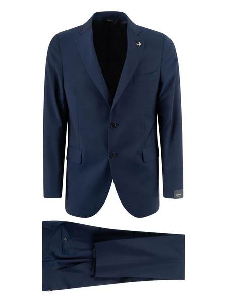  Tombolini Three-button Navy Suit - Blue 