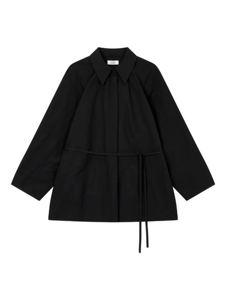  Tomboy Belted Shirt - Black 