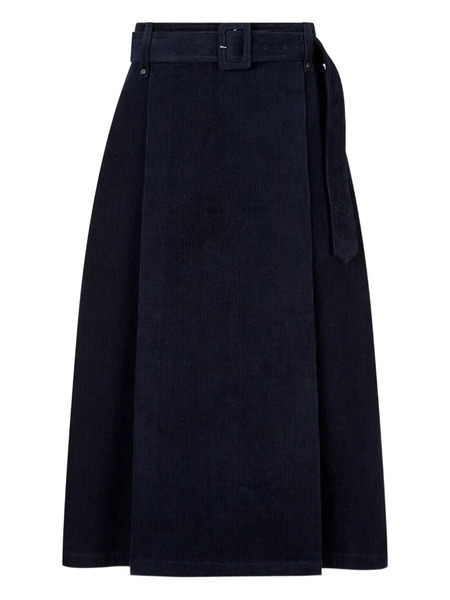  Tomboy Belted Skirt - Blue 