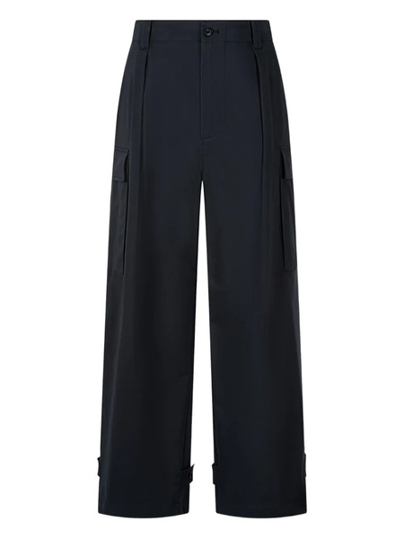  Tomboy Cargo-pockets Trousers - Blue 