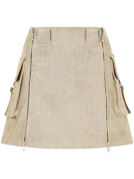  Tomboy Corduroy Mini-skirt - Neutrals 