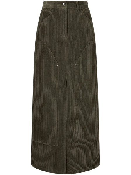  Tomboy Corduroy Skirt - Green 