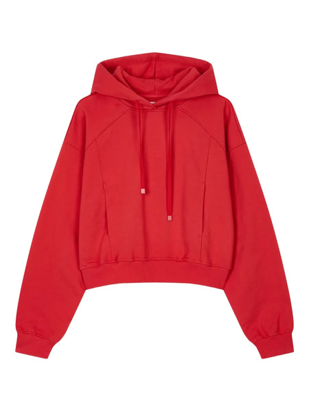  Tomboy Cotton Hoodie - Red 