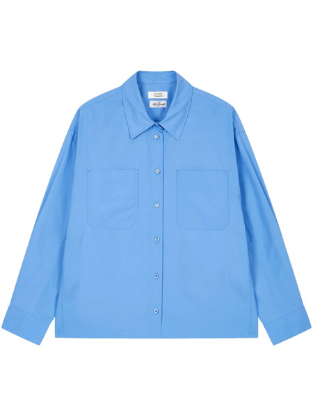  Tomboy Cotton Shirt - Blue 