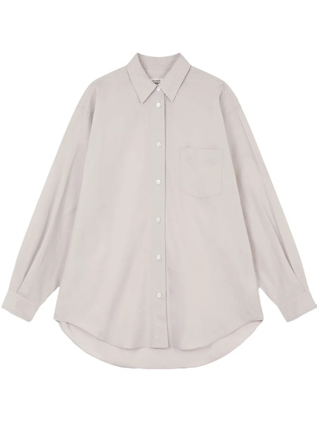  Tomboy Cotton Shirt - Grey 