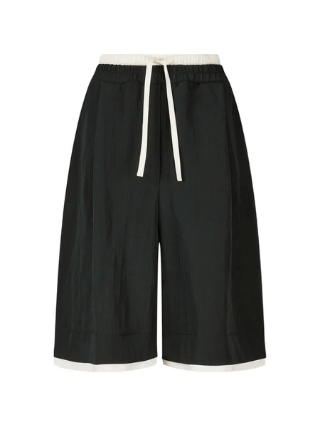  Tomboy Drawstring Shorts - Black 
